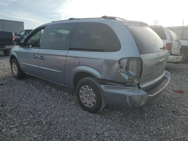 2C8GP44333R264747 - 2003 CHRYSLER TOWN & COU LX BLUE photo 2