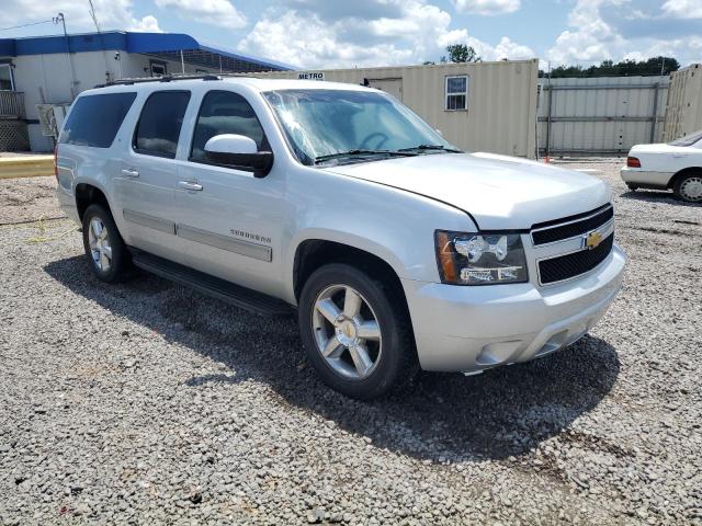 1GNSCJE05ER172419 - 2014 CHEVROLET SUBURBAN C1500 LT SILVER photo 4