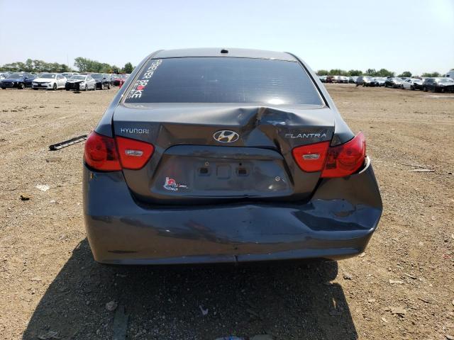 KMHDU46D68U467320 - 2008 HYUNDAI ELANTRA GLS SILVER photo 6