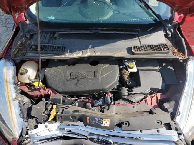 1FMCU9J97HUC99439 - 2017 FORD ESCAPE TITANIUM RED photo 12