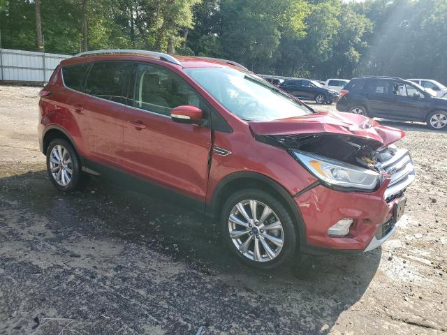 1FMCU9J97HUC99439 - 2017 FORD ESCAPE TITANIUM RED photo 4