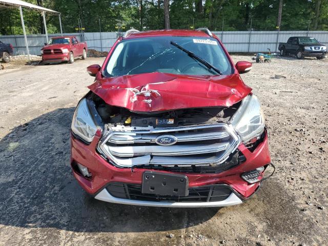 1FMCU9J97HUC99439 - 2017 FORD ESCAPE TITANIUM RED photo 5