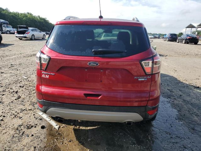 1FMCU9J97HUC99439 - 2017 FORD ESCAPE TITANIUM RED photo 6