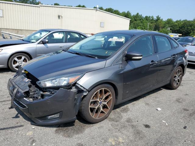 1FADP3H21HL321663 - 2017 FORD FOCUS SEL GRAY photo 1