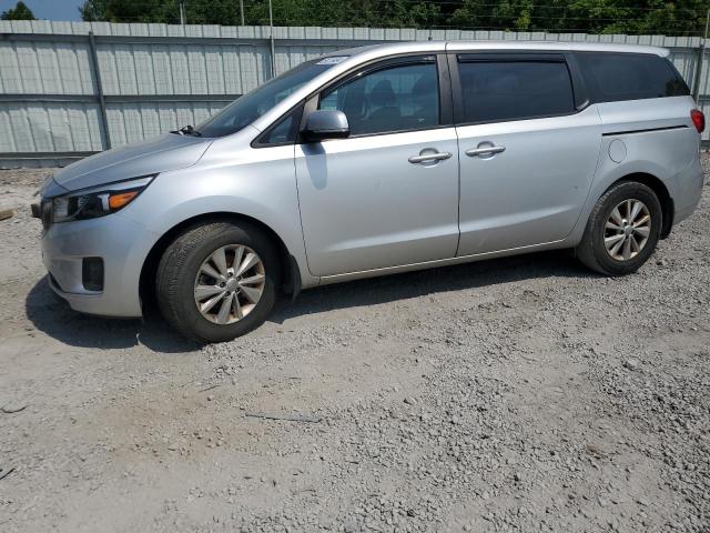 KNDMA5C13H6259669 - 2017 KIA SEDONA L SILVER photo 1