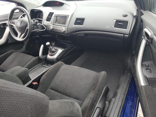 2HGFG215X8H704694 - 2008 HONDA CIVIC SI BLUE photo 8