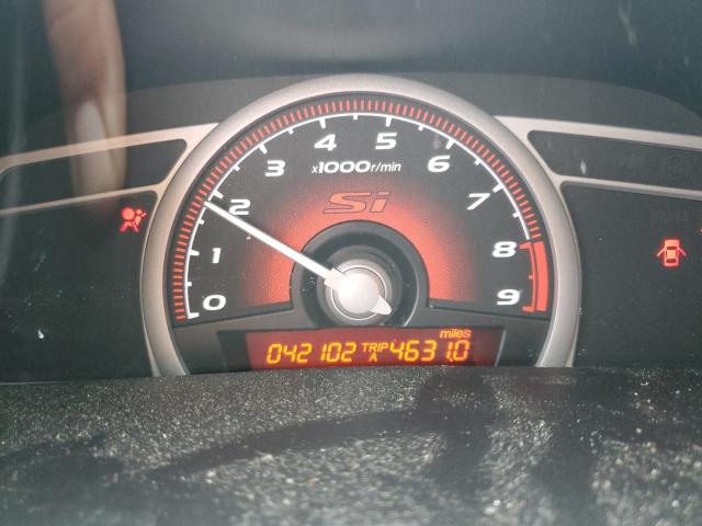 2HGFG215X8H704694 - 2008 HONDA CIVIC SI BLUE photo 9