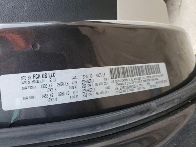 2C4RC1BG0HR702514 - 2017 CHRYSLER PACIFICA TOURING L 灰色 照片 13