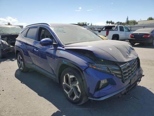 5NMJC3AE6NH002592 - 2022 HYUNDAI TUCSON SEL BLUE photo 1