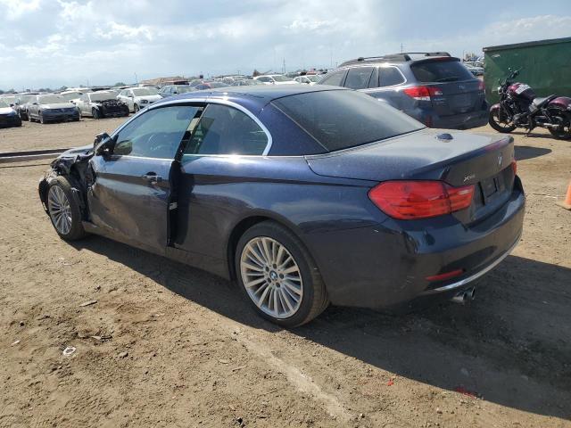 WBA3V9C50FP946848 - 2015 BMW 428 XI BLUE photo 2