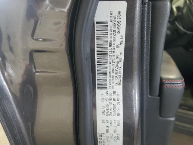 1C4PJMBS8FW680687 - 2015 JEEP CHEROKEE TRAILHAWK CHARCOAL photo 14