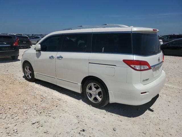 JN8AE2KP7C9042357 - 2012 NISSAN QUEST S WHITE photo 2