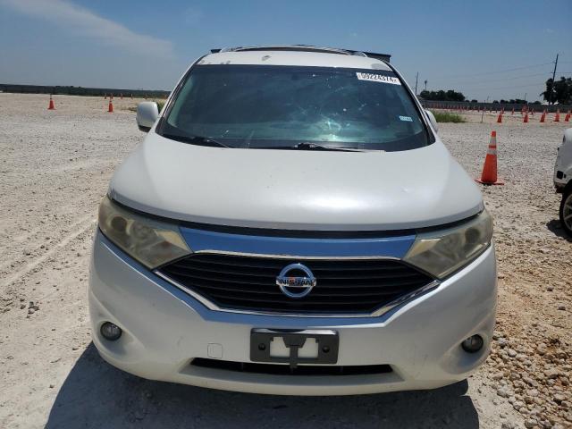 JN8AE2KP7C9042357 - 2012 NISSAN QUEST S WHITE photo 5