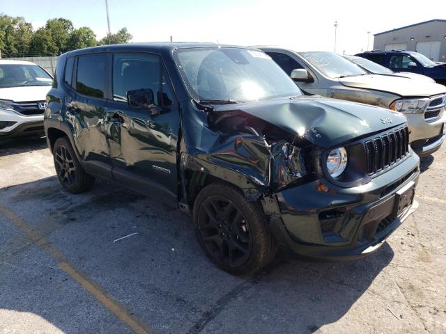 ZACNJDAB7MPM55872 - 2021 JEEP RENEGADE SPORT GREEN photo 4