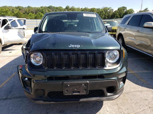 ZACNJDAB7MPM55872 - 2021 JEEP RENEGADE SPORT GREEN photo 5