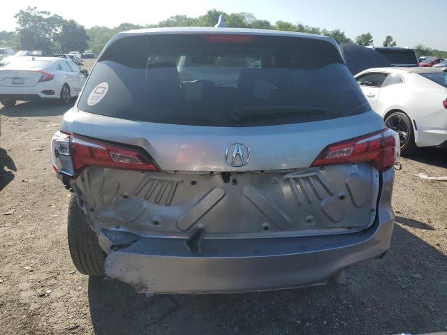 5J8TB3H32HL016672 - 2017 ACURA RDX SILVER photo 6