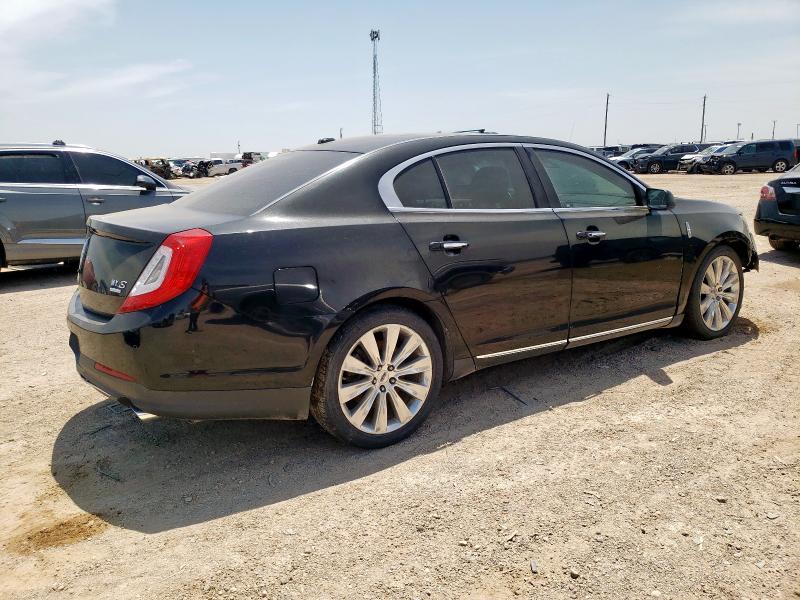 1LNHL9FT5DG606208 - 2013 LINCOLN MKS BLACK photo 3