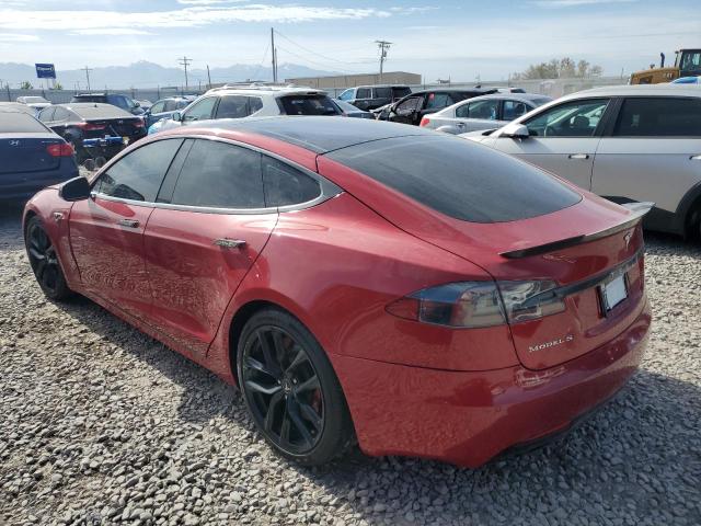 5YJSA1E24GF139291 - 2016 TESLA MODEL S 红色 照片 2
