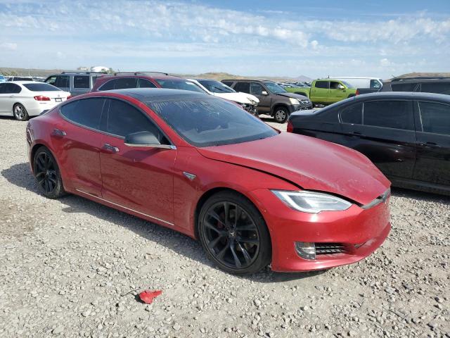 5YJSA1E24GF139291 - 2016 TESLA MODEL S 红色 照片 4