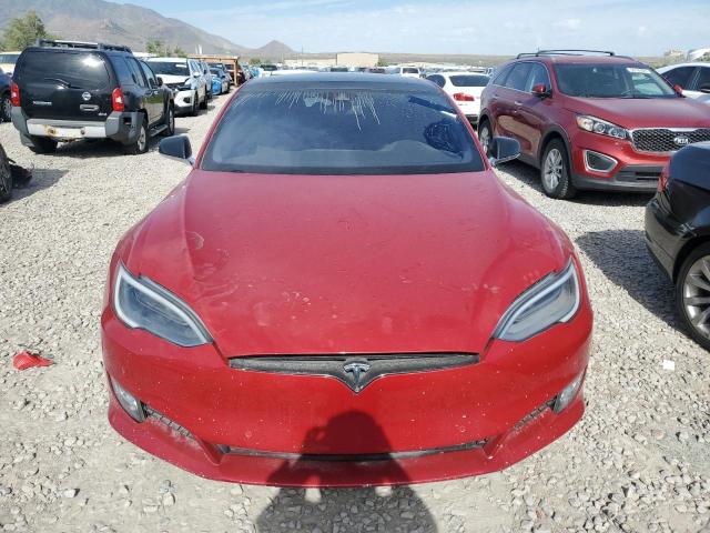 5YJSA1E24GF139291 - 2016 TESLA MODEL S 红色 照片 5