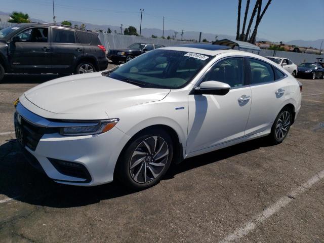 19XZE4F99KE008470 - 2019 HONDA INSIGHT TOURING WHITE photo 1