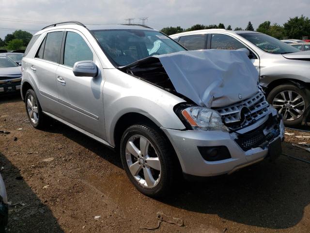 4JGBB8GBXAA569261 - 2010 MERCEDES-BENZ ML 350 4MATIC SILVER photo 4