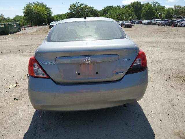 3N1CN7AP2CL813059 - 2012 NISSAN VERSA S GRAY photo 6