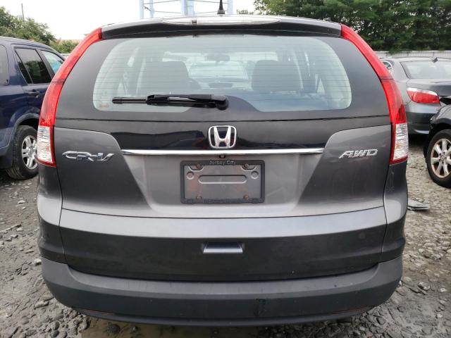 2HKRM4H34EH680562 - 2014 HONDA CR-V LX GRAY photo 6