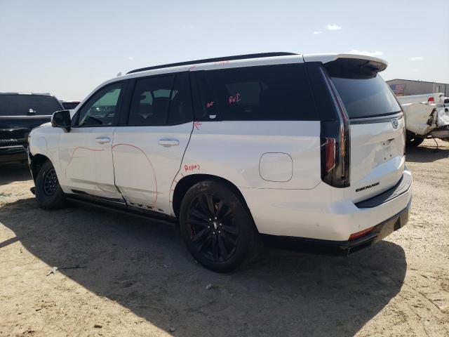 1GYS4FKL9NR178073 - 2022 CADILLAC ESCALADE SPORT WHITE photo 2