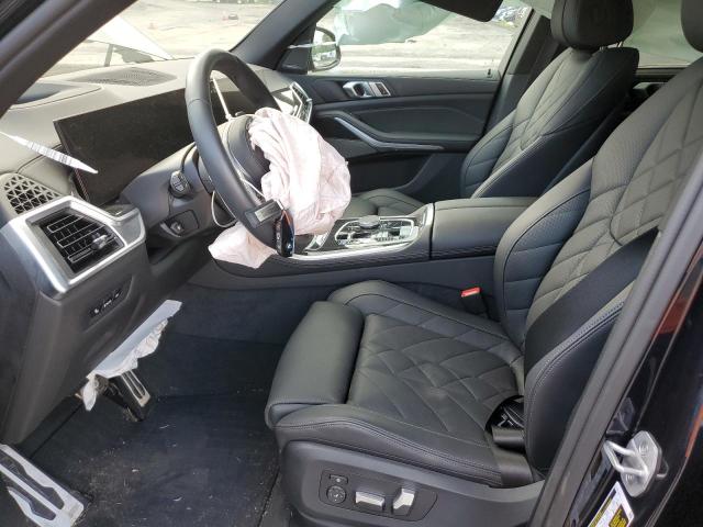 5UX23EU00R9S14968 - 2024 BMW X5 XDRIVE40I Noir photo 7
