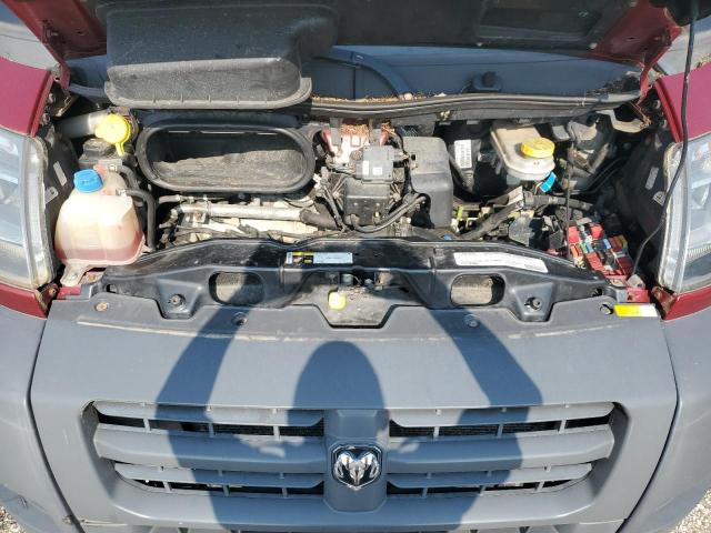 3C6URVHD1FE517455 - 2015 RAM PROMASTER 3500 HIGH 勃艮第红 照片 12