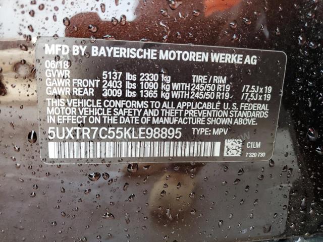 5UXTR7C55KLE98895 - 2019 BMW X3 SDRIVE30I Kahverengi fotoğraf 14