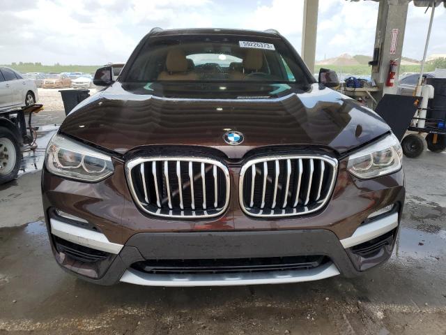 5UXTR7C55KLE98895 - 2019 BMW X3 SDRIVE30I BROWN photo 5