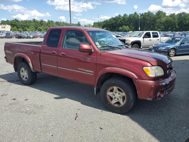 5TBBT48163S396773 - 2003 TOYOTA TUNDRA ACCESS CAB LIMITED MAROON photo 4