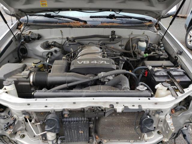 5TBBT44141S161033 - 2001 TOYOTA TUNDRA ACCESS CAB 银色 照片 11