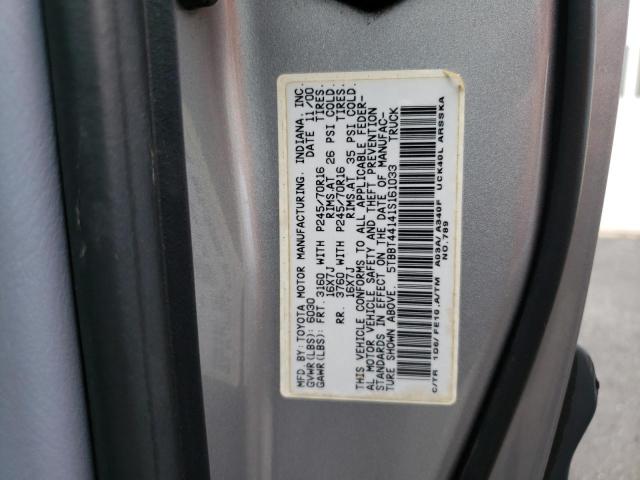 5TBBT44141S161033 - 2001 TOYOTA TUNDRA ACCESS CAB 银色 照片 12
