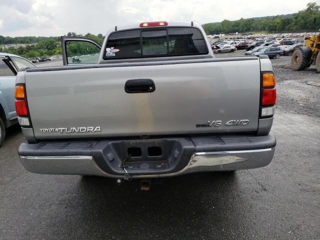 5TBBT44141S161033 - 2001 TOYOTA TUNDRA ACCESS CAB SILVER photo 6