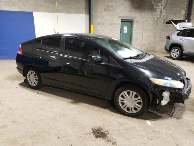 JHMZE2H50AS014277 - 2010 HONDA INSIGHT LX BLACK photo 4