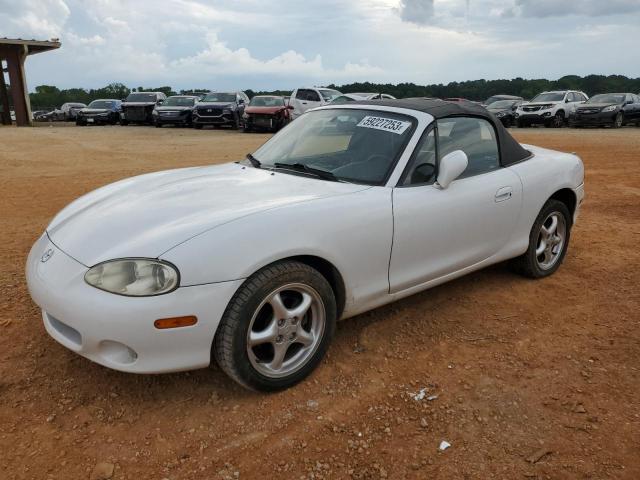 JM1NB353X10204794 - 2001 MAZDA MX-5 MIATA BASE WHITE photo 1