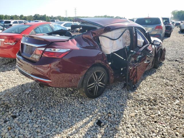 1HGCR2F12HA023799 - 2017 HONDA ACCORD SPORT SPECIAL EDITION BURGUNDY photo 3