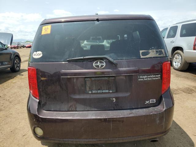 JTLKE50E281002717 - 2008 TOYOTA SCION XB 紫色 照片 6