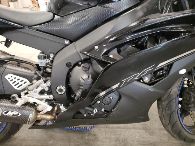 JYARJ16E6BA021683 - 2011 YAMAHA YZFR6 BLACK photo 7