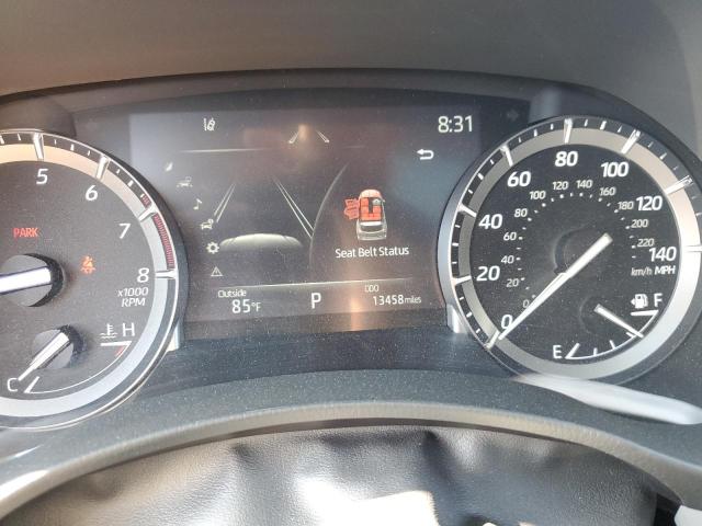 5TDHZRBH8MS149663 - 2021 TOYOTA HIGHLANDER XLE SILVER photo 9