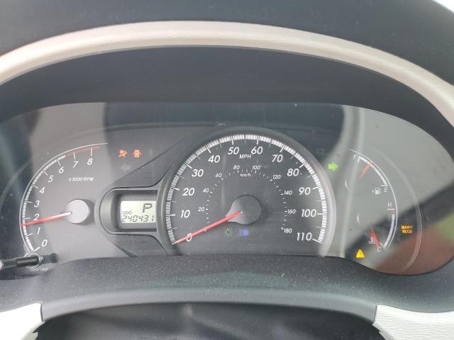 5TDKK3DC5BS123589 - 2011 TOYOTA SIENNA LE SILVER photo 9