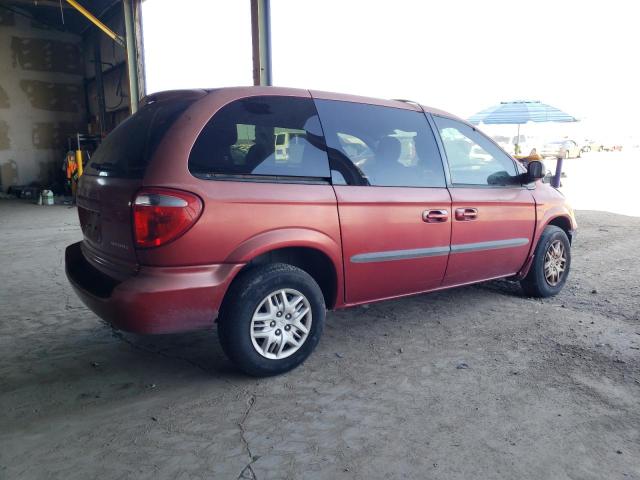 1D8GP45313B137527 - 2003 DODGE CARAVAN SPORT RED photo 3