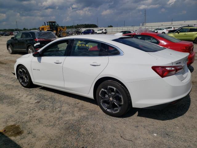 1G1ZD5ST2NF177436 - 2022 CHEVROLET MALIBU LT WHITE photo 2