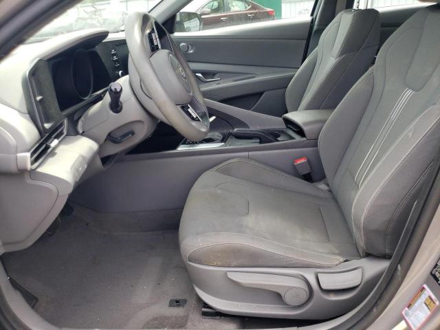 KMHLM4AG6MU142903 - 2021 HYUNDAI ELANTRA SEL GRAY photo 7