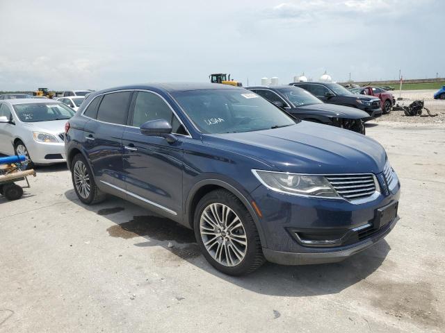 2LMPJ6LR8JBL18831 - 2018 LINCOLN MKX RESERVE Կապույտ լուսանկար 4