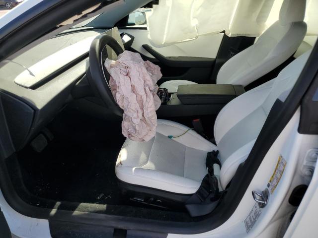 5YJ3E1EA6SF876792 - 2025 TESLA MODEL 3 WHITE photo 7