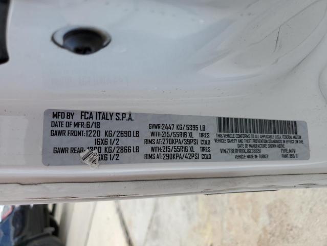 ZFBERFBBXJ6L38651 - 2018 RAM PROMASTER SLT 白色 照片 13